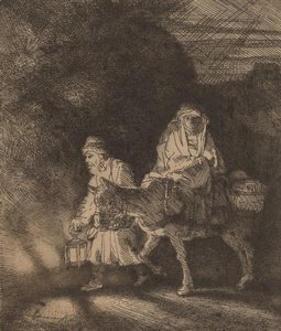 Die Flucht nach Ägypten: ein Nachtstück, 1651