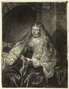 Die große jüdische Braut von Rembrandt van Rijn
