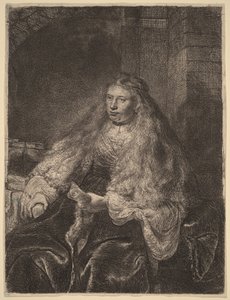 Die große jüdische Braut von Rembrandt van Rijn