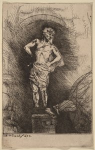 Das Bild, das Nebukadnezar sah von Rembrandt van Rijn
