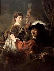 Der verlorene Sohn in der Taverne Rembrandt und Saskia, ca. 1635