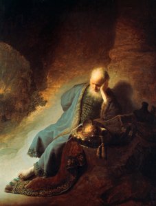 Der Prophet Jeremia trauert über die Zerstörung Jerusalems, 1630