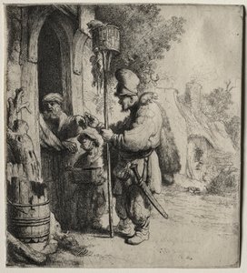Der Rattenfänger von Rembrandt van Rijn