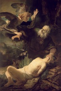 Das Opfer Abrahams, 1635 von Rembrandt van Rijn