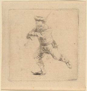 Der Schlittschuhläufer von Rembrandt van Rijn
