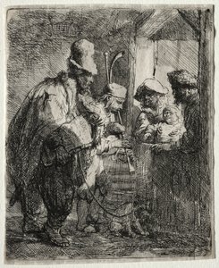 Die umherziehenden Musiker, ca. 1635
