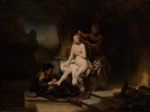 Das Bad der Bathseba, 1643 von Rembrandt van Rijn