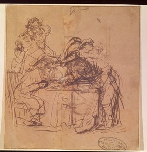 Die Laster des verlorenen Sohnes von Rembrandt van Rijn