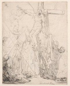 Die Kreuzabnahme: eine Skizze von Rembrandt van Rijn