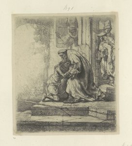 Heimkehr des verlorenen Sohnes (Serie: Sammlung von fünfundachtzig Originaldrucken)