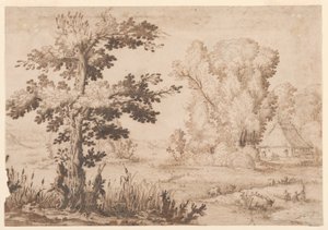 Landschaft mit einem Cottage
