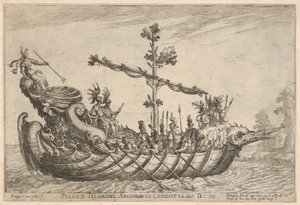 Peleus und Talamon, aus der Serie Gefäße der Argonauten, für die Hochzeitsfeier, 1608