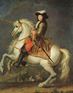 Reiterporträt von Ludwig XIV. (1638-1715)