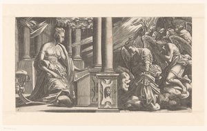 Verkündigung von René Boyvin (rejected attribution)