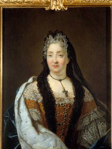 Porträt von Anne Marie de La Tremoille, Prinzessin der Ursins (1642-1722) von René Antoine Houasse