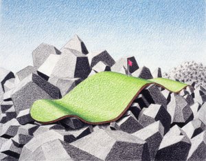 Auf den Felsen von Rene Boin