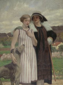 Die zwei Freunde von René François Xavier Prinet