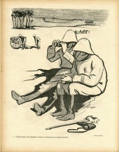 Illustration von Hermann-Paul (1864-1940) in Die Wildente von Rene George Hermann Paul