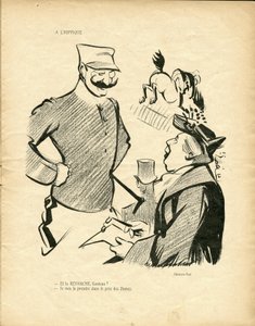 Illustration von Hermann-Paul (1864-1940) in Die Wildente von Rene George Hermann Paul