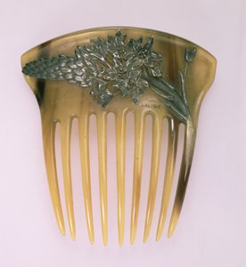 Hornkamm, von Rene Jules Lalique (1860-1945), Paris, 1900-02