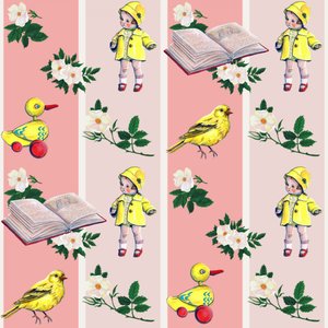Süße Puppen und Rosen von Renee Machan Cottagecore Artist