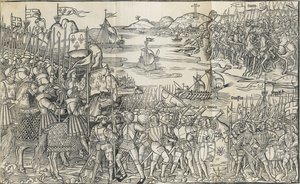 Illustration aus Peregrinatio in terram sanctam Reise ins Heilige Land von Bernhard von Breidenbach