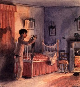 Der Weihnachtsstrumpf, ca. 1921