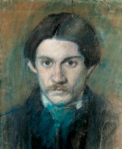 Porträt des spanischen Malers Pablo Picasso von Ricardo Canals y Llambi