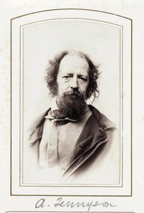 A Tennyson, ca. 1864 von John Pardon