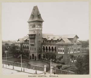 Krankenhäuser Byculla Railway Hospital, Indien, ca. 1930