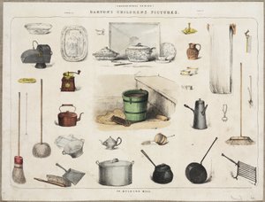 Haushaltsutensilien, ca. 1870-1900