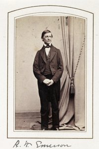 R W Emerson, ca. 1860