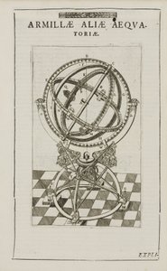 Tycho Brahes äquatoriale Armillarsphäre, um 1580