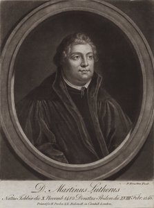 Martin Luther, deutscher Priester, Theologe und protestantischer Reformator von Richard (after) Houston