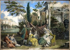 Malerei, veröffentlicht von F. Bull, John Boydell und W. Herbert, ca. 1750