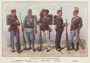 Soldaten der italienischen Armee