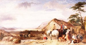 Die Rast des Viehtreibers