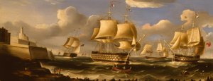 H.M.S.Queen in Valetta