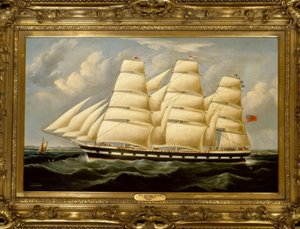 Richard B. Spencer, Das Schiff Kate Kellock / Gemälde von Richard B. Spencer