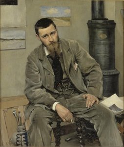 Porträt des Malers Nils Kreuger