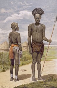 Bari-Krieger und Frau, aus 