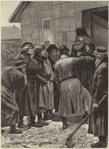 Die Hungersnot in Russland von Richard Caton II (after) Woodville