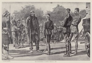 Die Kapitulation von Cronje, 27. Februar 1900 von Richard Caton II (after) Woodville
