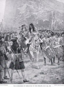 Die Kapitulation von Gibraltar, ca. 1910 von Richard Caton Woodville