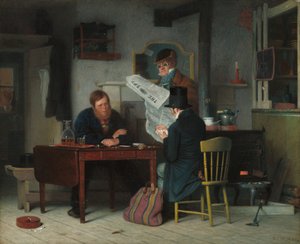 Warten auf die Bühne, 1851