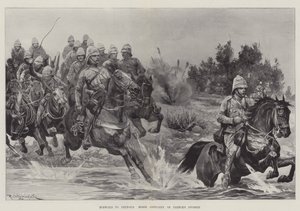Vorwärts nach Pretoria, Pferdeartillerie der Division von French