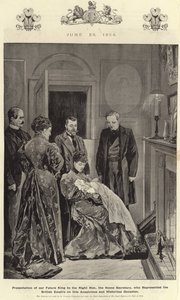 Präsentation unseres zukünftigen Königs von Richard Caton Woodville junior