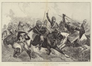 Die Entlastung von Suakin, Angriff der 20. Husaren auf die feindliche Kavallerie in der Schlacht bei Gemeizeh