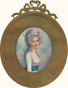 Miniaturporträt von Katherine, Lady Manners, später Lady Huntingtower, 1787