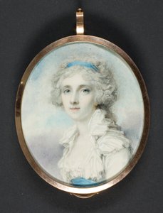 Porträt einer Dame von Richard Cosway